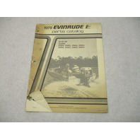 281373 OMC 1979 Evinrude Outboard Parts Catalog Prelim Ed 25 & 35 HP Models