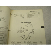 281374 OMC 1979 Evinrude Outboard Parts Catalog Prelim Ed 50-55 HP Models
