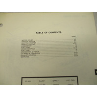 281375 OMC 1979 Evinrude Outboard Parts Catalog Prelim Ed 70-75 HP Models