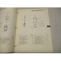 281375 OMC 1979 Evinrude Outboard Parts Catalog Prelim Ed 70-75 HP Models