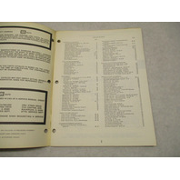 173624 1979 OMC Evinrude Johnson Marine Accessories Parts Catalog Prelim Edition