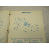 262303 1972 Evinrude Trailblazer Snowmobile Parts Catalog E2020A/B E2025A/B