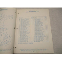 262303 1972 Evinrude Trailblazer Snowmobile Parts Catalog E2020A/B E2025A/B