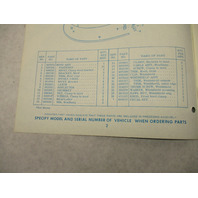 406073 1972 Evinrude Bobcat SS Snowmobile Parts Catalog E252HP E252HPE Models