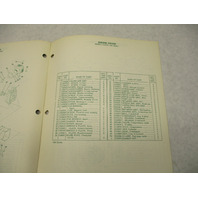 262935 1973 Evinrude Johnson 30 HP Snowmobile Parts Catalog Skeehorse Trailblazer