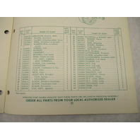262978 1973 Evinrude Johnson 21-32 HP Snowmobile Parts Catalog E1531 J30-153HP