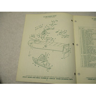 263158 1973 Evinrude Johnson 30 HP Snowmobile Parts Catalog E253E J30-253E