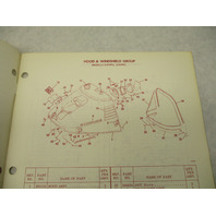 263529 OMC 1974 Evinrude Johnson 35 45 HP Snowmobile Parts Catalog E254RC J264RC