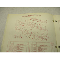 263722 OMC 1974 Evinrude Johnson 35, 40, 50 HP Snowmobile Parts Catalog