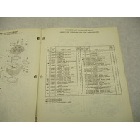 263958 1975 Evinrude Johnson 35-50 HP Snowmobile Parts Catalog E135A J165A Final