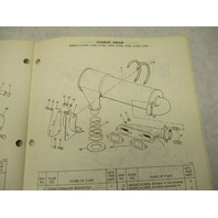 263958 1975 Evinrude Johnson 35-50 HP Snowmobile Parts Catalog E135A J165A Final