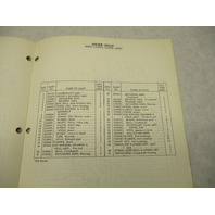 264137 1976 Evinrude Johnson 45 HP Snowmobile Parts Catalog E266RA J266RA