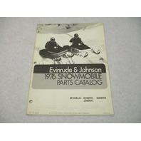 264137 1976 Evinrude Johnson 45 HP Snowmobile Parts Catalog E266RA J266RA