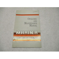 90-814366940 293 Mariner 4-5 HP Outboard Operation & Maintenance Manual