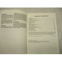 90-814366940 293 Mariner 4-5 HP Outboard Operation & Maintenance Manual