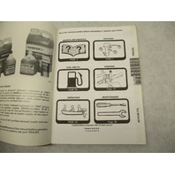 211805 1991 OMC Evinrude Johnson 60/70/85 TTL Operation & Maintenance Manual