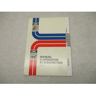 211805 1991 OMC Evinrude Johnson 60/70/85 TTL Operation & Maintenance Manual