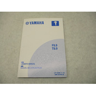 Yamaha Outboard F9.9 T9.9 Owner's Manual LIT-18626-11-45 6DR-28199-35