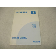 2003 Yamaha Outboard F30C F40C Owner's Manual LIT-18626-05-48 USA Edition