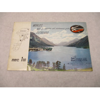 Mercury Kiekhaefer Merc 100, 10HP Outboard Operation & Maintenance Manual 1959
