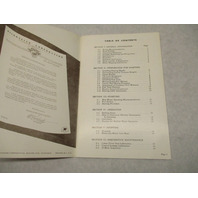Kiekhaefer Mercury Mark 30 & 30E Outboard Operation & Maintenance Manual 1955