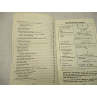 90-43224 483 Mercury Outboard Operation & Maintenance Manual 18 & 25 HP