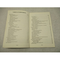 90-11044 185 Mercury Outboard Operation & Maintenance Manual 18XD & 25XD