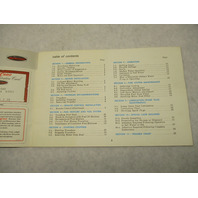 Mercury Merc 200 110 75 40, 4-20HP Outboard Operation & Maintenance Manual 1971