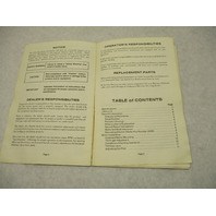 90-78326 77 Mercury Outboard Operation & Maintenance Manual Merc 4.5-20 HP