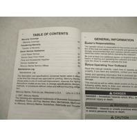 90-10170980 297 Mercury Outboard Operation & Maintenance Manual 40/50 HP