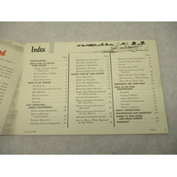 377584 Johnson Sea-Horse Outboard Owner's Operation Manual 1959 18 HP FD FDL