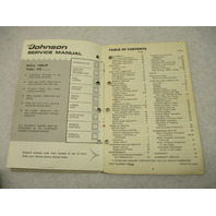 386192 OMC Johnson Outboard Owner's Operation Manual 1974 25 HP  25R74 25EL74