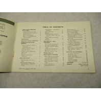 381607 OMC Johnson Outboard Owner's Operation Manual 1967 33 HP Super Sea Horse