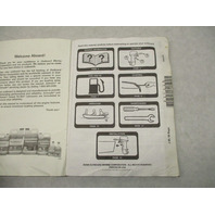 214818 2000 Johnson 40, 50 Hp Rope Outboard Owner Operation & Maintenance Manual