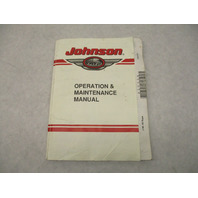 214818 2000 Johnson 40, 50 Hp Rope Outboard Owner Operation & Maintenance Manual