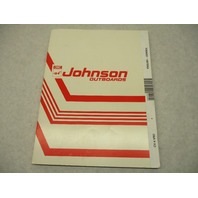 434339 1990 Johnson Outboard Owner Operation & Maintenance Manual CV-4 VRO