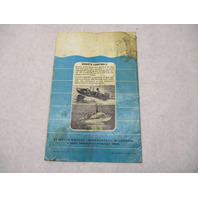 1952 203213B Evinrude Owner's Operating & Instruction Manual Big Twin 2003 2004