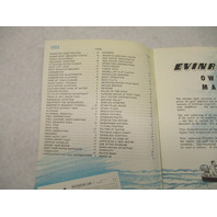 1954 203522 Evinrude Owner's Operating Manual Fleetwin Aquasonic 7516 7517