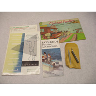 1960 204664 Evinrude Owner's Operating Manual w/Kit Starflite 75 50522 50523 GBP006399