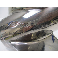 48-13702A46 Mercury Mirage Plus Stainless Propeller 14 3/4" X 21P RH ROTATION