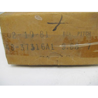 48-37316A1 9.88 X 7 Pitch 8 Spline Prop for Mercury 200 20HP Outboards 1963-81