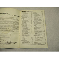 207195 1974 Evinrude Owner's Operating Manual Triumph 70 HP 70472 70443