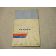 207195 1974 Evinrude Owner's Operating Manual Triumph 70 HP 70472 70443