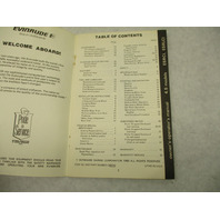 208745 1980 Evinrude Outboard Owner's Operator Manual 1981 4 & 5 HP E5RCI E5RLCI