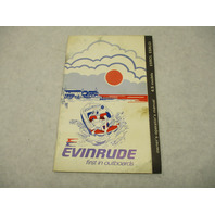 208745 1980 Evinrude Outboard Owner's Operator Manual 1981 4 & 5 HP E5RCI E5RLCI
