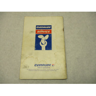 209365 1980 Evinrude Outboard Owner's Operator Manual 1981 V-4 Models 90 115 140