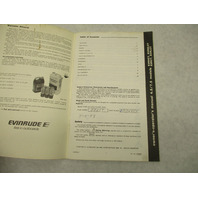 209597 1982 Evinrude Outboard Owner's Operator Manual 1983 4.5 7.5 Models E8RLCT