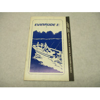 209597 1982 Evinrude Outboard Owner's Operator Manual 1983 4.5 7.5 Models E8RLCT