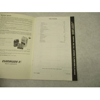 209534 1982 Evinrude Outboard Owner's Operator Manual 1983 50 60 HP Models