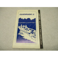 209534 1982 Evinrude Outboard Owner's Operator Manual 1983 50 60 HP Models